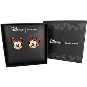 Disney BAUBLEBAR Earrings Mickey Mouse Halloween Devil Costume Stud Earrings
